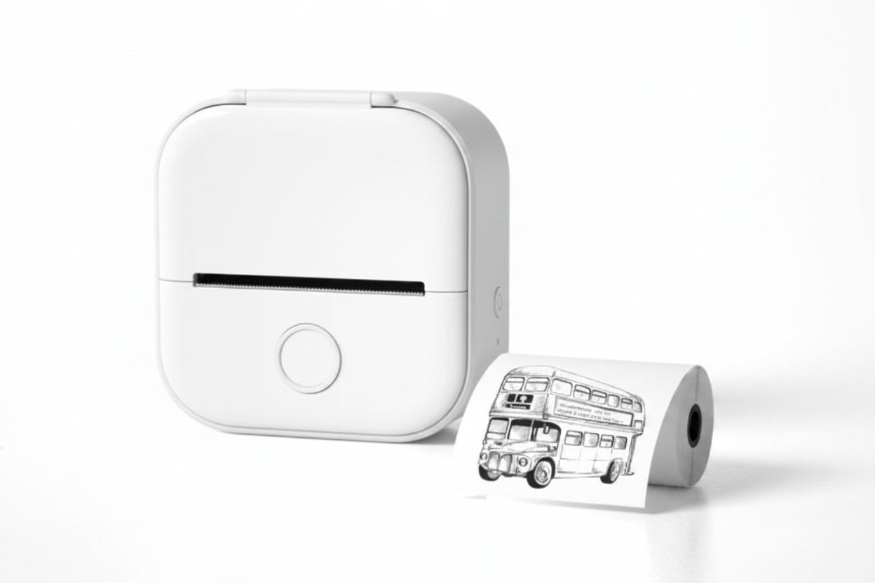 Compact and Versatile Portable Mini Thermal Label Printer - Perfect for Home, School, and Business Needs!