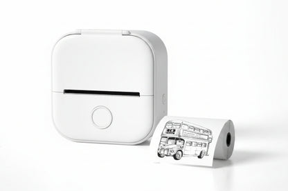 Compact and Versatile Portable Mini Thermal Label Printer - Perfect for Home, School, and Business Needs!