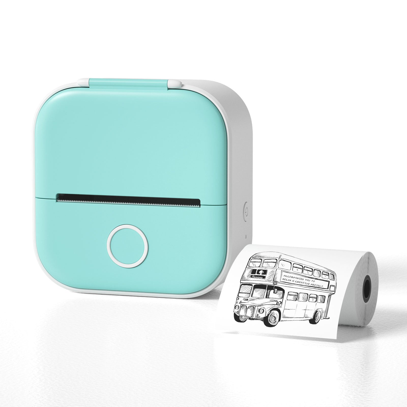 Compact and Versatile Portable Mini Thermal Label Printer - Perfect for Home, School, and Business Needs!