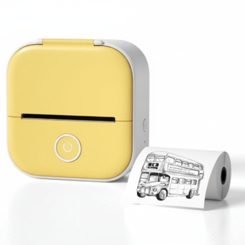 Compact and Versatile Portable Mini Thermal Label Printer - Perfect for Home, School, and Business Needs!