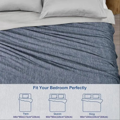 Summer Cooling Blanket, Lightweight Cool Blanket, Room Decor, Breathable Comfortable Cooling Comforter, Room Accessories, Soft Throw Blanket for Home & Office Bedding, Gift for Summer