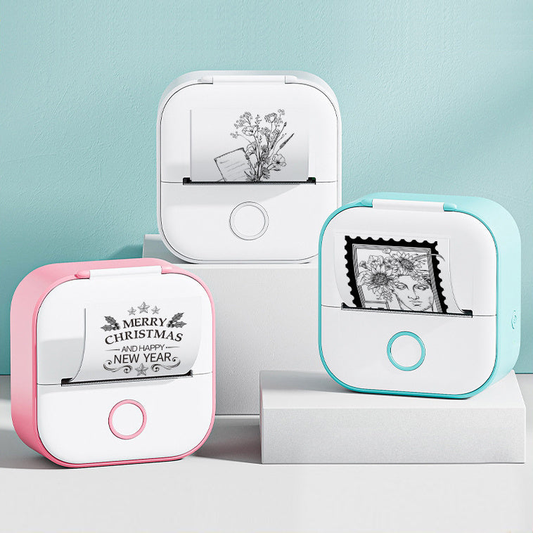 Compact and Versatile Portable Mini Thermal Label Printer - Perfect for Home, School, and Business Needs!