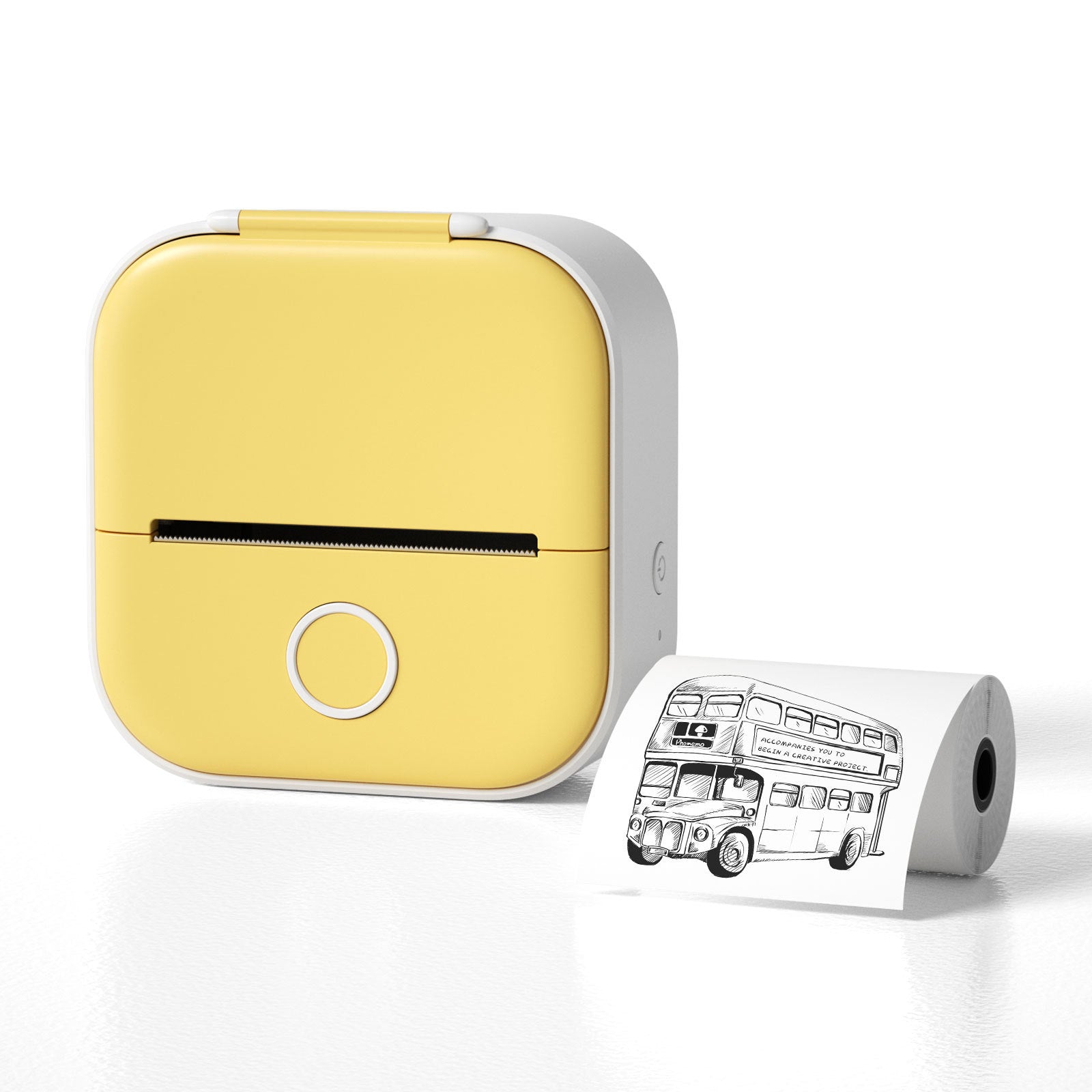 Compact and Versatile Portable Mini Thermal Label Printer - Perfect for Home, School, and Business Needs!