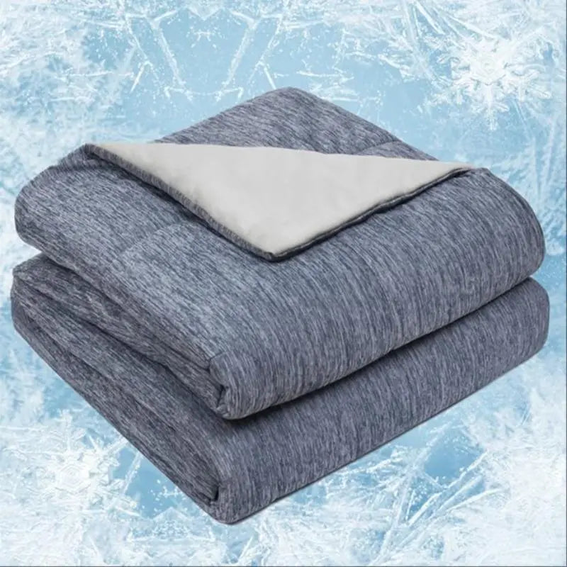 Summer Cooling Blanket, Lightweight Cool Blanket, Room Decor, Breathable Comfortable Cooling Comforter, Room Accessories, Soft Throw Blanket for Home & Office Bedding, Gift for Summer
